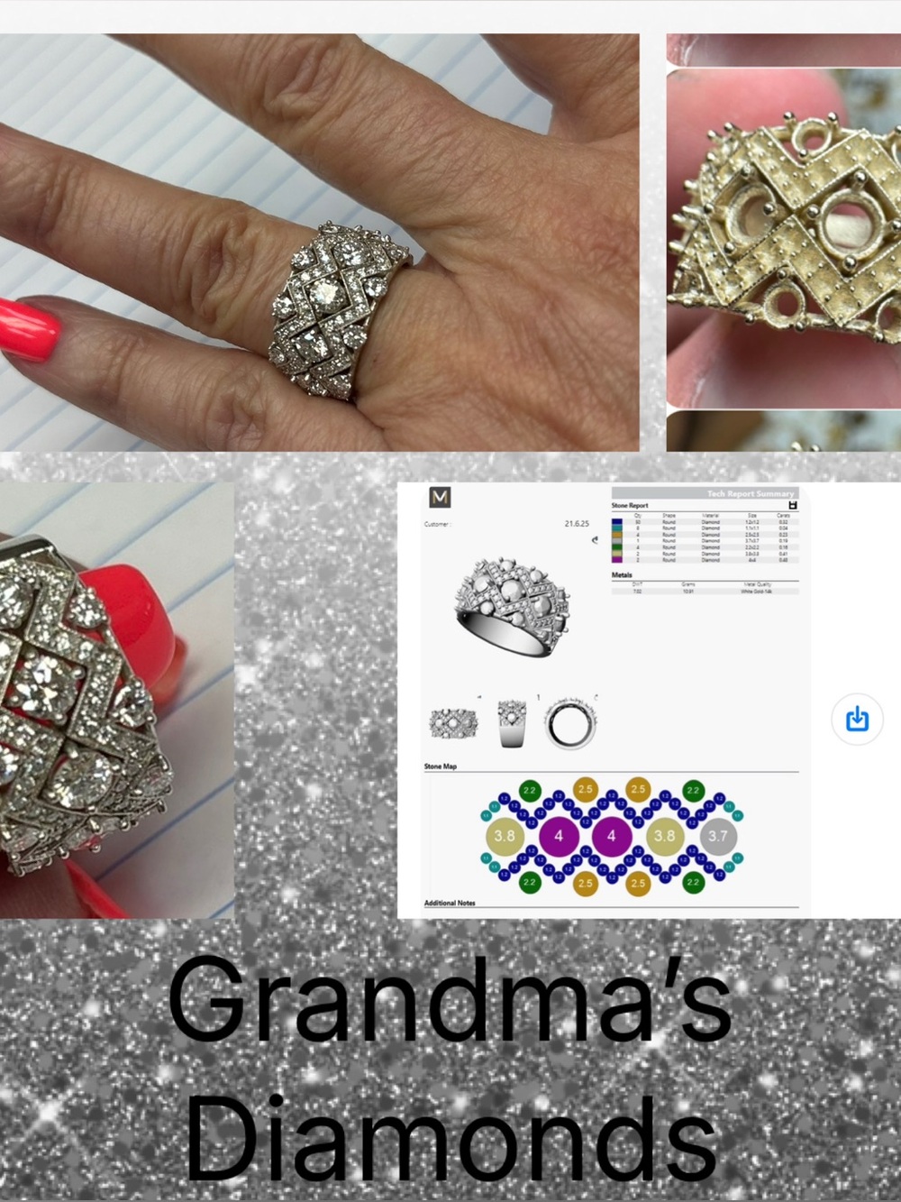 Kameleon ring and pop $115.00❤️ out of stock